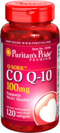 CoQ10 -100 mg -120 rapid release softgels ส่งฟรีลงทะเบียน