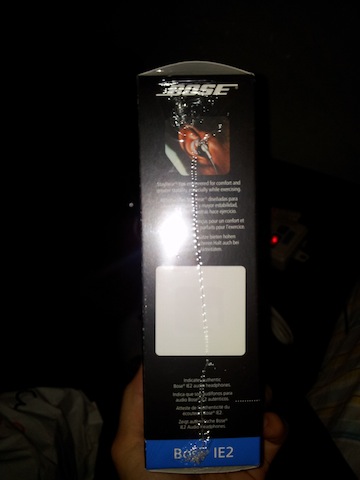 ขายหูฟัง Bose IE2 ของแท้ครับ หิ้วมาจากสิงคโปร์ ใหม่ซีลทุกกล่อง!!! 3500 เท่านั้น จำนวนจำกัด!!! รูปที่ 4