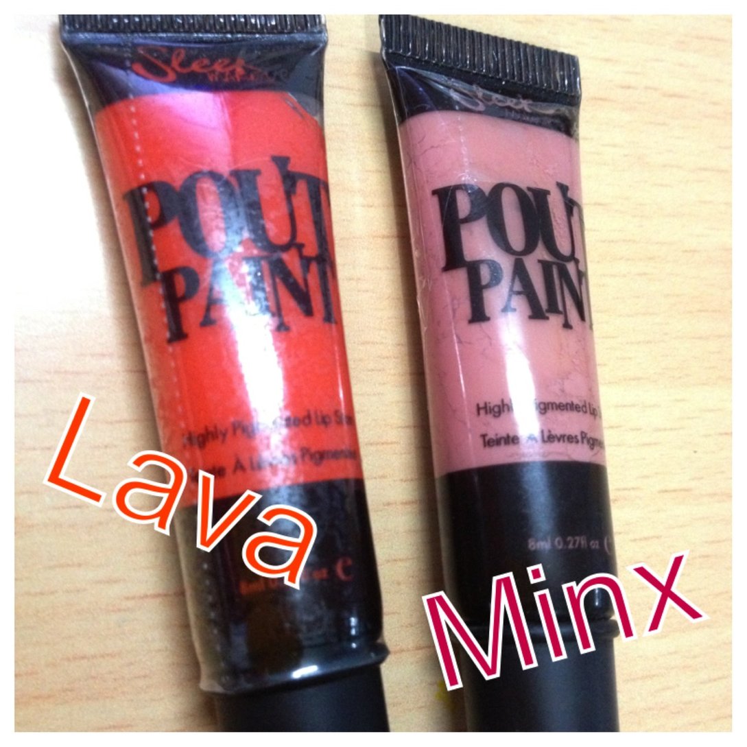 Sleek Lip: Pout Paint มือสองของแท้ราคาถูก สภาพ95-98% รูปที่ 1