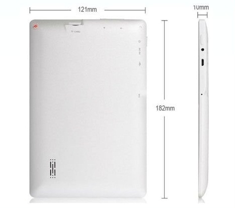 Tablet A13 7 นิ้ว Android 4.0 จอ Capa 2 กล้อง รับประกัน 6 เดือน รูปที่ 3