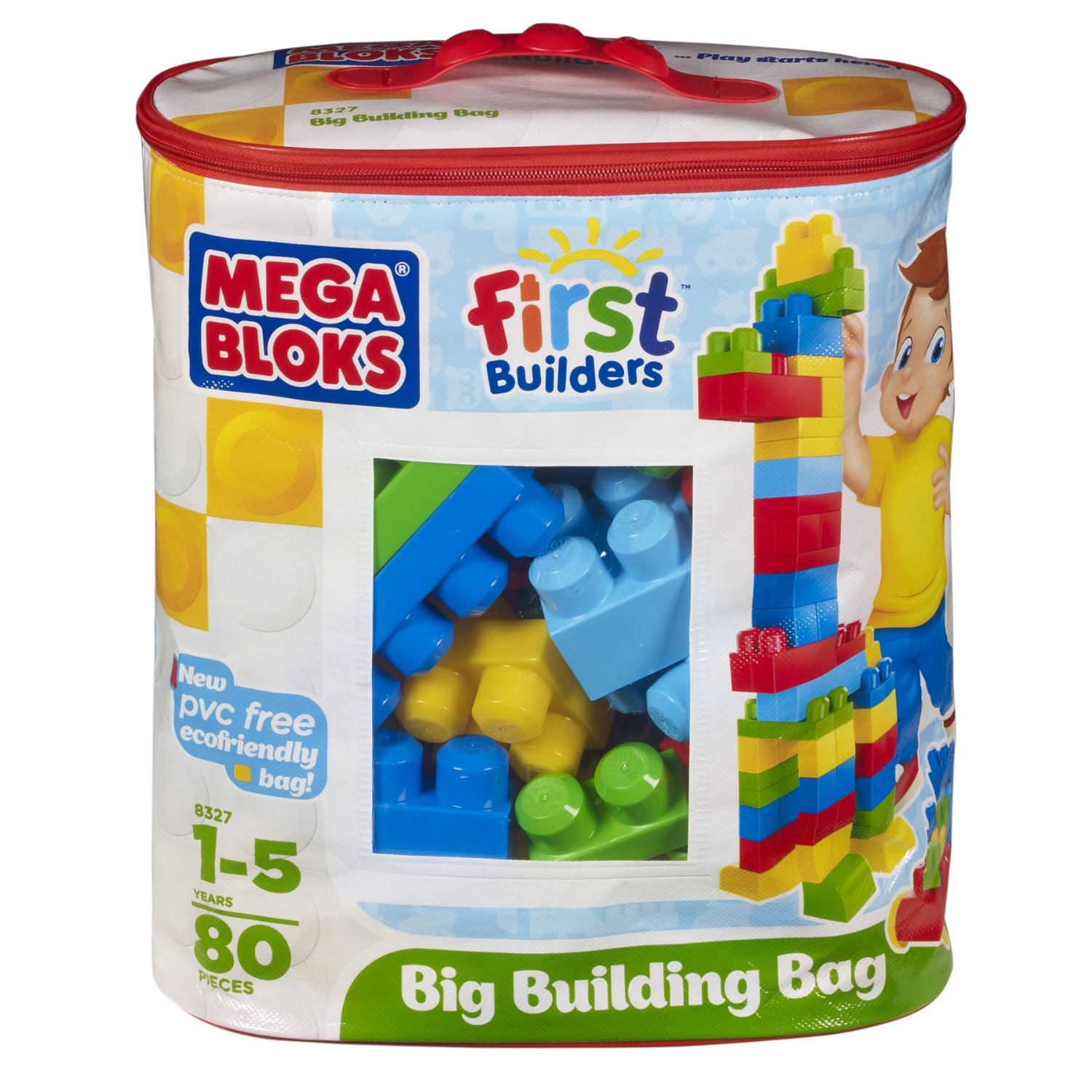 ขายMega Bloks Building Imagination Bag Classic 80 pcs ตัวต่อเสริมสร้างจินตนาการ จำนวน 80 ชิ้น ของใหม่ พร้อมส่ง รูปที่ 1