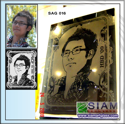 กระจกพ่นทราย กระจกยิงทราย รูปที่ 3
