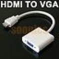 สายแปลง HDMI Out เป็น VGA Out เพื่อเชื่อมต่อกับ โปรเจคเตอร์ , จอมอนิเตอร์ , LCD , Playstation 3 , DVD , HD Player,note book