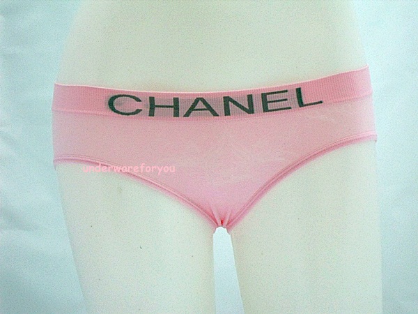 ชุดชั้นในผู้หญิง Chanel สีชมพูบานเย็น รูปที่ 1