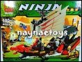 ตัวต่อ Ninja Thunder Swordsman 680 ชิ้น No.9762 (ฟรีค่าส่งค่ะ)