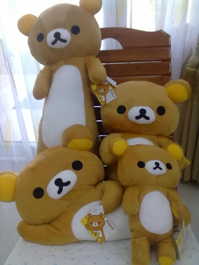 จำหน่ายตุ๊กตา San-x Rilakkuma  ตุ๊กตาหมีคุมะและโคริ รูปที่ 1