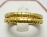รูปย่อ แหวนทอง 100 ลายข้ออ้อย งานโบราณ หายาก นน..6.90 g รูปที่2