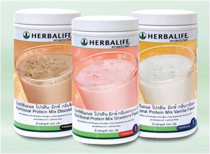 นิวทริแนลโปรตีน มิกซ์ เฮอร์บาไลฟ์ Herbalife 550 g.โปรตีนสกัดจากถั่วเหลือง ให้โปรตีนที่ได้คุณภาพสูง ให้กรดอะมิโนต่างๆ รูปที่ 1