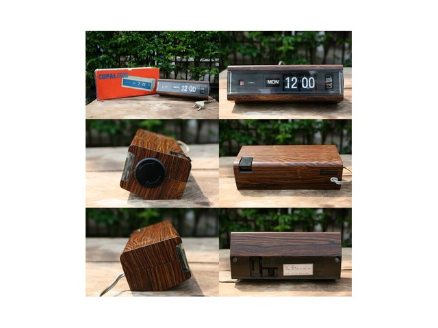 VINTAGE COPAL JAPAN FLIP CLOCK รูปที่ 1