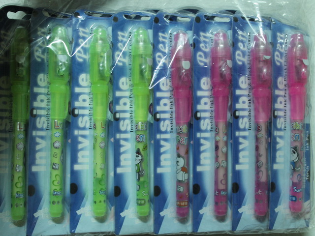 Invisible Ink Pen !!!!! ปากกาหมึกล่องหนฮัดชั๊ดๆๆช่า !!! รูปที่ 3