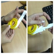 นก(0824774620) Goldenband  เทปพันเกลียวท่อ PTFE 100% ไม่แตกไม่บวม ป้องกันสนิม ป้องกันเกลียวตาย ใช้ได้กับทุกวัสดุผิว รูปที่ 2