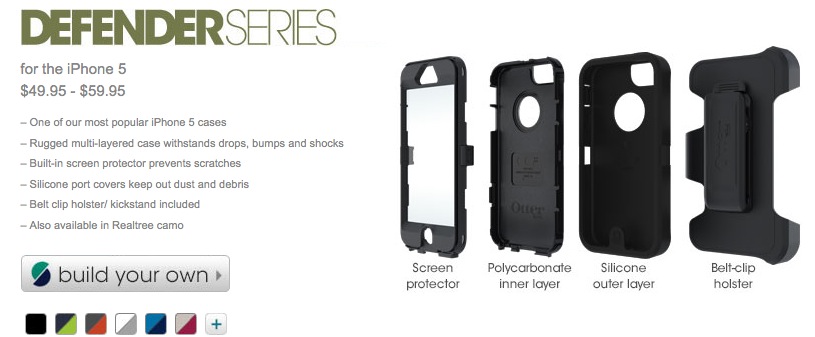 ราคาพิเศษสุดๆ ช่วงแนะนำ Otter Box Defender Series for iPhone 5 เคสกันกระแทกสุดเจ๋ง รีบด่วนมีจำนวนจำกัด.. รูปที่ 1