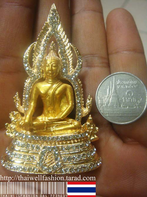 เข็มกลัดติดเสื้อพระพุทธชินราชOK0116 รูปที่ 3