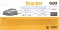 ขายขาดทุน voucher รถเช่า SIXT (Master Car Rental) รวมประกันชั้น 1 ใช้ได้ทุกวัน