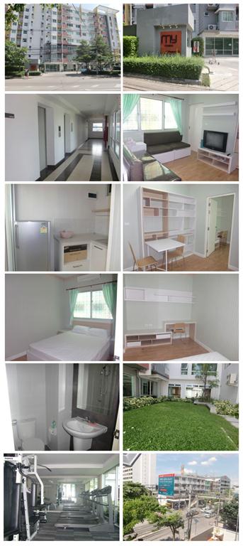 ขายคอนโด My condo ซ.สุขุมวิท 103 (อุดมสุข 27) แขวงบางจาก เขตพระโขนง กรุงเทพฯ ชั้น4 เนื้อที่ 31.51 ตรม. พร้อมเฟอร์นิเจอ-- รูปที่ 1