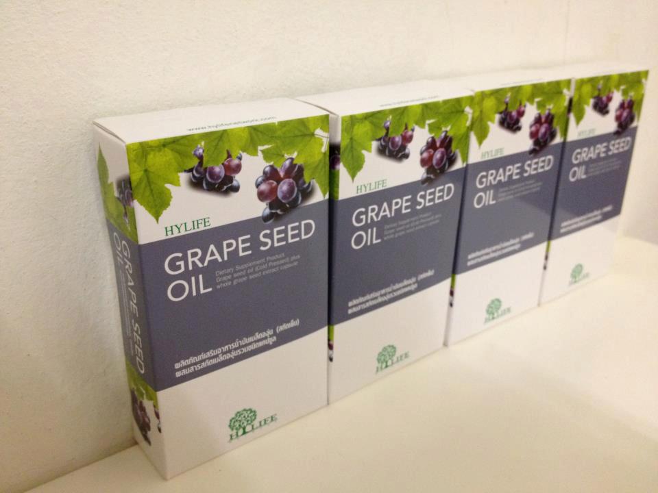 Grape Seed Oil น้ำมันองุ่นชนิดสกัดเย็นบริสุทธิ์ รูปที่ 1