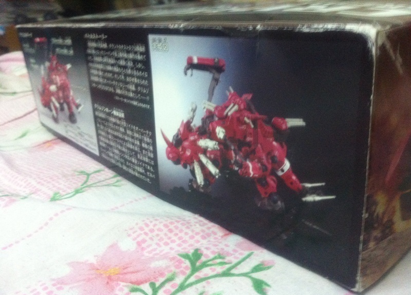 ขายโมเดล Zoids หุ่นรบไดโนเสาร์ ตัวCrimson horn (ประกอบใส่ถ่านเดินได้)(ของใหม่ยังไม่ประกอบ) รูปที่ 4
