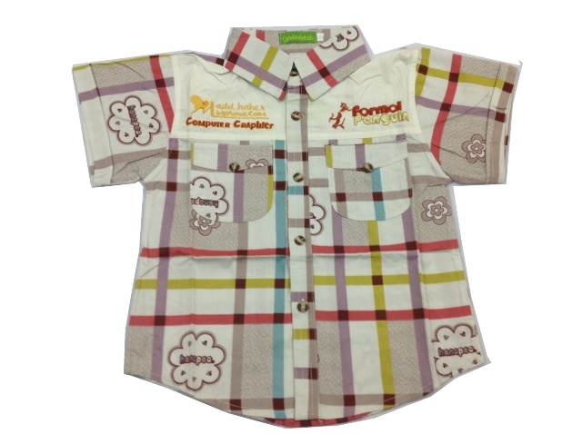 ขายส่งเสื้อเชิ้ตเด็ก เชิ้ตต่อยีนส์ลายสก็อตสวยๆ ผ้าดีใส่สบาย ขายปลีกส่ง รูปที่ 6