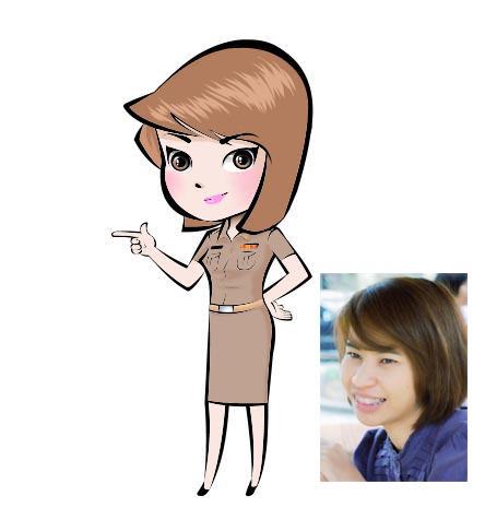 รับเพ้นท์เสื้อเป็นรูปการ์ตูนตัวคุณเอง งานการ์ตูนทุกรูปแบบ รูปที่ 3