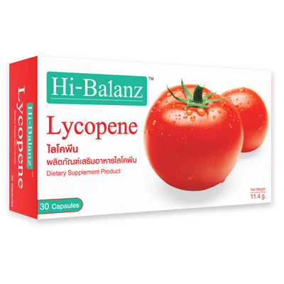 Hi-Balanz Lycopene ไลโคพีน สารสกัดเข้มข้นจากมะเขือเทศ บำรุงผิวใส รูปที่ 1