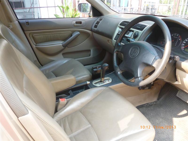Honda Civic 1.7 Vtec เกียร์ Auto ปี 2001 สวยสภาพดีเจ้าของขายเอง รูปที่ 4