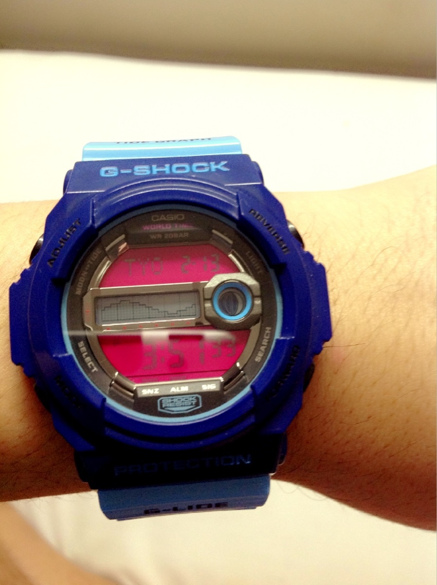 นาฬิกา G-SHOCK รุ่น glx-159-2rd สีฟ้าน้ำเงิน รูปที่ 1
