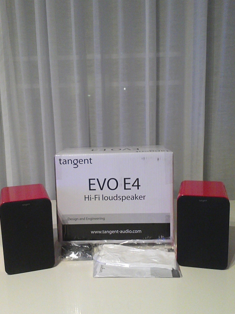 ขอขายลำโพง HI-END Tangent EVO E4 ของใหม่ เสียงดีมากๆ รูปที่ 1