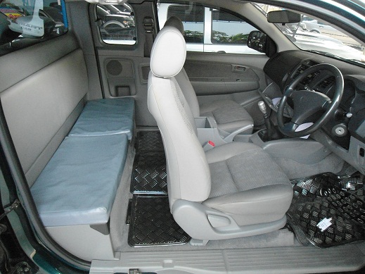 ฟรีดาวน์ Vigo Smart Cab ปี 2009 สี เขียว รวมออกรถ 9,000 บาท รูปที่ 5