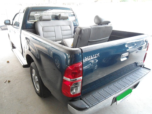ฟรีดาวน์ Vigo Smart Cab ปี 2009 สี เขียว รวมออกรถ 9,000 บาท รูปที่ 4