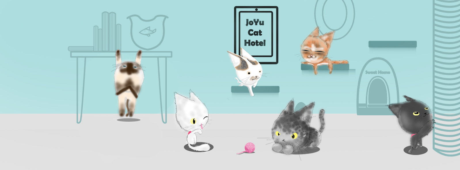 โรงแรมแมว JoYu Cat Hotel รับฝากเลี้ยงแมวโดยเฉพาะ รูปที่ 3