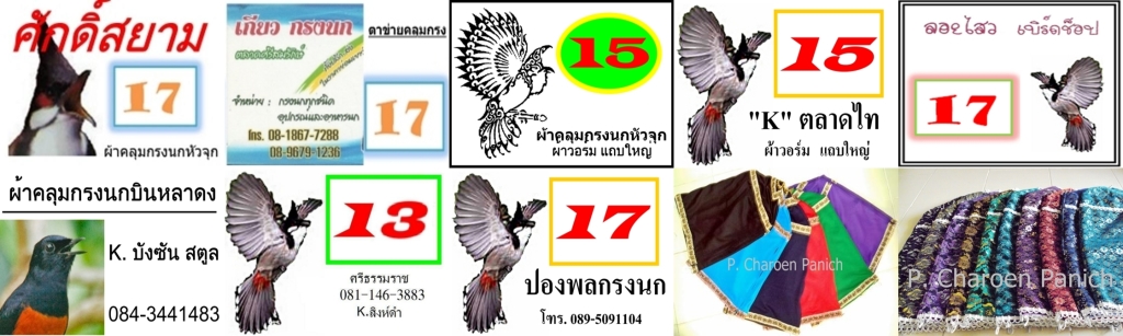 ผ้าคลุมกรงนกหัวจุก รูปที่ 7