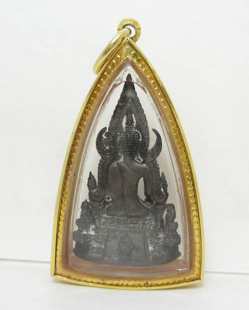 พระพุทธชินราช เลี่ยมทอง นน. 17.04 g รูปที่ 3