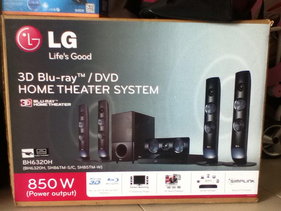 ขาย Home Theater System (LG Life,s Good 3D /DVD รุ่น 850 W ) รูปที่ 1