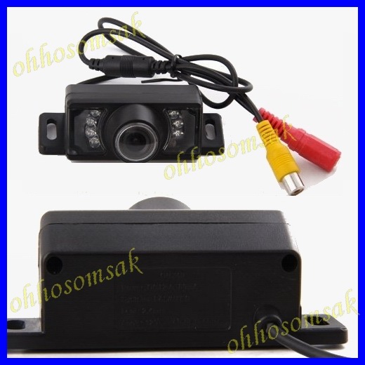 ขายกล้องถอยหลัง กล้องติดรถยนต์ กันน้ำได้ มีไฟอินฟราเรด 7 จุด  รูปที่ 3
