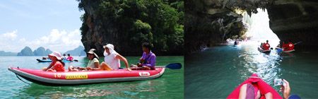 ทัวร์อ่าวพังงา พายแคนู  รูปที่ 3