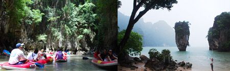 ทัวร์อ่าวพังงา พายแคนู  รูปที่ 4