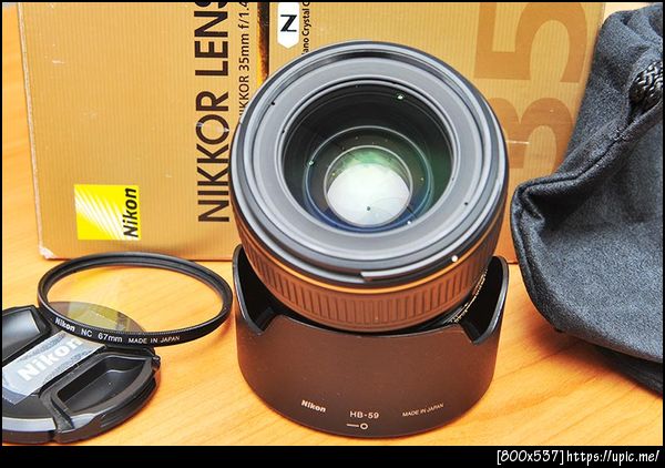 ขายเลนส์ AF-S 35mm f/1.4 G Nano O84-O42-8181  รูปที่ 3
