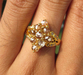 รูปย่อ แหวนทอง เพชรซีก ทรงมาคีย์ ทอง 90 % นน.5.44 g รูปที่3