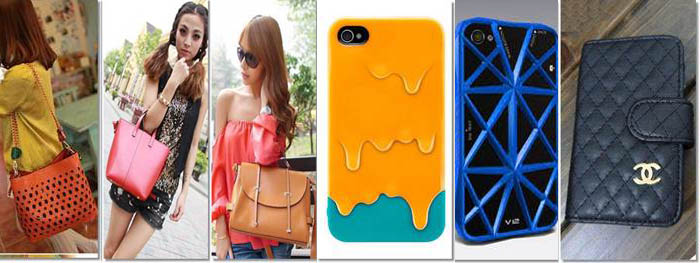 ขายปลีก กระเป๋าแฟชั่นเกาหลี เคสไอโฟน สำหรับโทรศัพท์มือถือไอโฟน 4 ไอโฟน4s รูปที่ 2