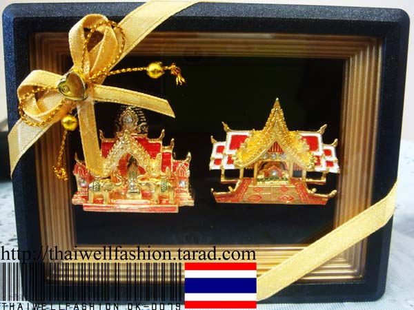 Thai Brooch.เข็มกลัดติดเสื้อโปราณสถาณ ภูเก็ตแฟนตาซี พลับพลาชัย รูปที่ 3