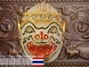 รูปย่อ Thai Khon Mask Brooches.เข็มกลัดไทยหนุมาน OK-0115 รูปที่2