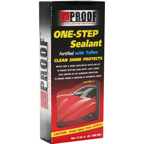 จำหน่ายผลิตภัณฑ์สินค้า PROOF One-Step Sealant น้ำยาเคลือบเงาสีรถวันสเต็ป สูตรเทปล่อน  รูปที่ 1