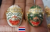 รูปย่อ Thai Khon Mask Brooches.เข็มกลัดไทยหนุมาน OK-0115 รูปที่4