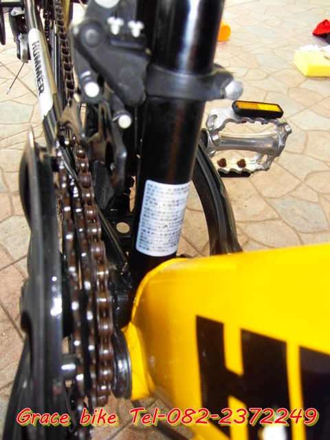 ขายเสือภูเขา Hammer สีเหลืองดำ เฟรม อลูมีเนียม รูปที่ 5