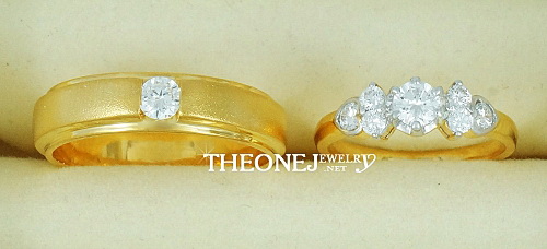 จำหน่าย แหวนเพชรแท้ แหวนแต่งงานเพชร แหวนหมั้นเพชร งานคุณภาพสูง ราคาย่อมเยาว์ รูปที่ 1
