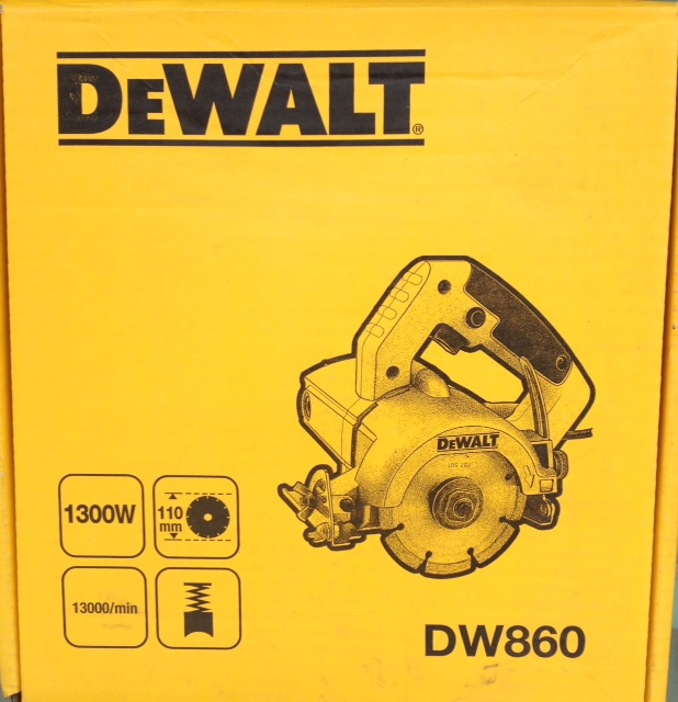 ขายเครื่องตัดกระเบื้อง DeWALT DW860 ขนาด 110มม. สภาพเหมือนใหม่ รูปที่ 1