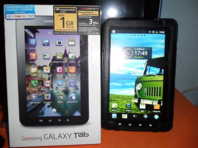 samsung GALAXY TAB GT-P1000T 16GB เครื่องศูนย์ true ยกกล่อง อุปกรณ์ครบ รูปที่ 3