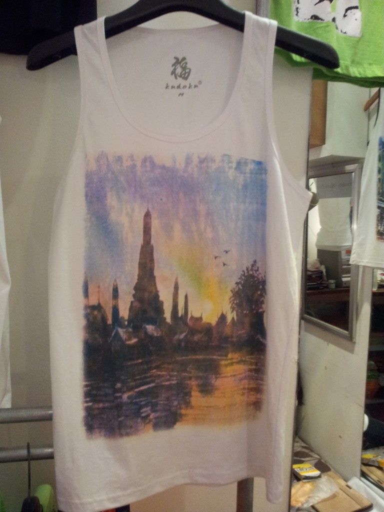 เสื้อยืด เสื้อกล้าม ผ้า contton 100% รับประกันสกรีนไม่ลอก ไม่แตกลาย ไม่หด ดูรูปภาพสินค้าได้ที่ facebook/kudokupolo รูปที่ 5