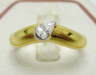 รูปย่อ แหวน เพชร Yellow Diamond 3 เม็ด 0.45 กะรัต นน.2.35 g รูปที่5
