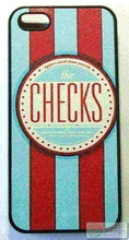 Case ลาย The Checks For iPhone 5 (IP5007)